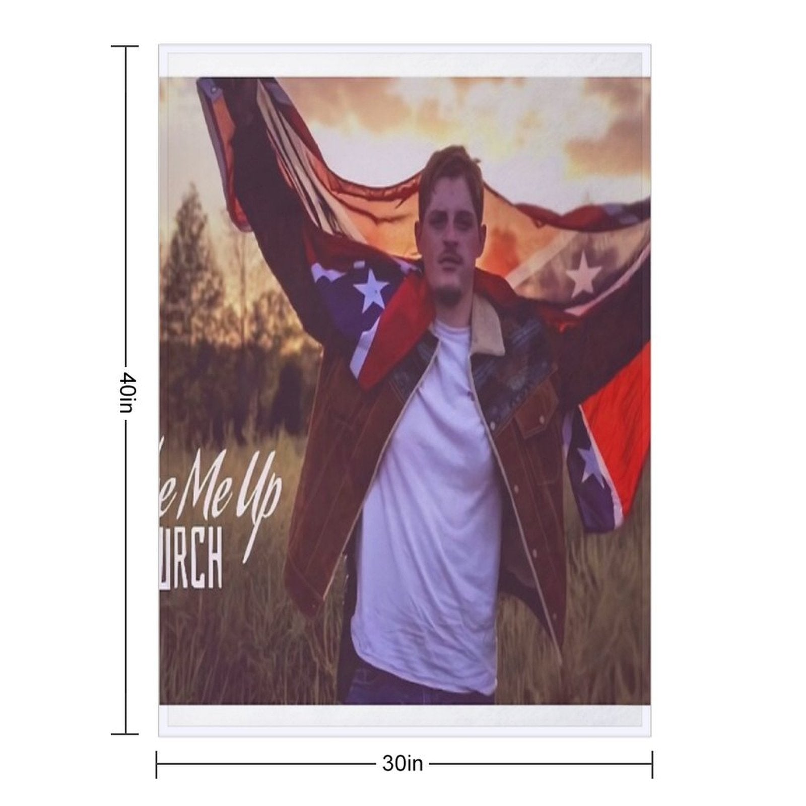 Ryan Upchurch Compact Throw Blanket