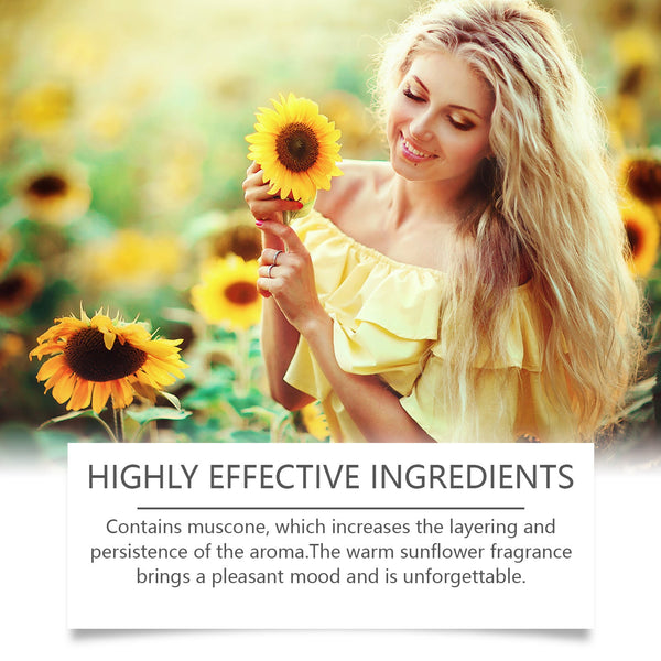 Sweet Sunflower Ball Fragrance Fragrance Fragrance Ladies Ball Fragrance Fresh And Sweet With New Vitality
