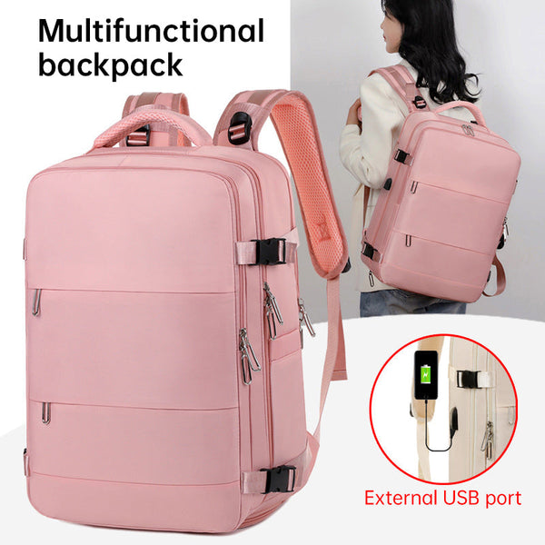 Foldable Waterproof Bag: 20L, lightweight portable backpack for all, outdoor hiking/travel.
