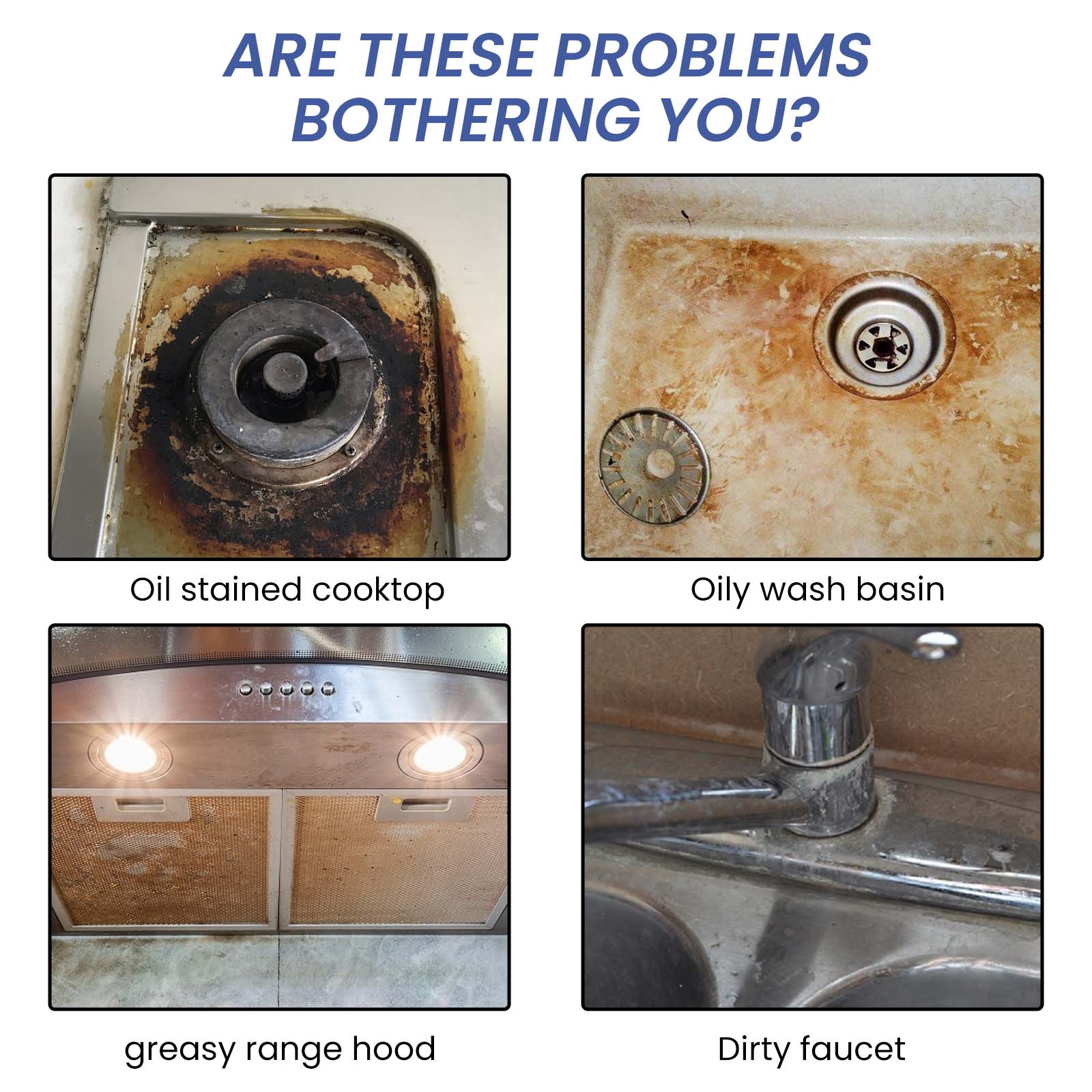 Kitchen Cleaning Effervescent Tablets, Clean The Kitchen Stove Sink Range Hood Stubborn Dirt Effervescent Tablet