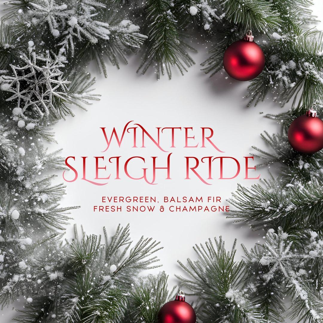 Winter Sleigh Ride (14oz) - Notes: Evergreen, Balsam Fir, Champagne Accord, Oakmoss