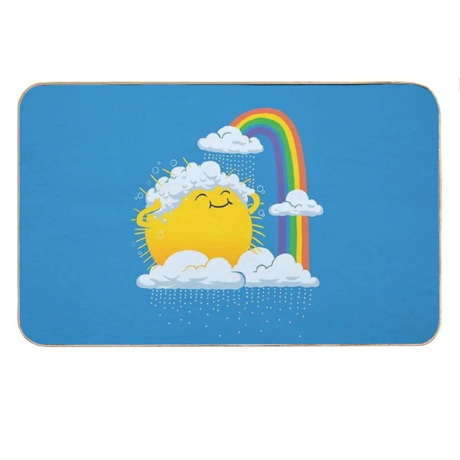 Rainy Day Bath Mat