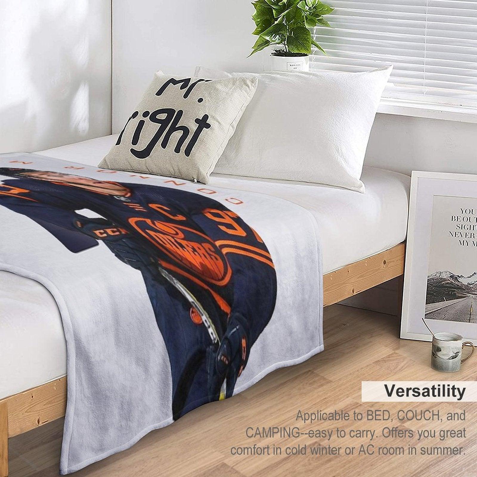 Connor McDavid Throw Blanket