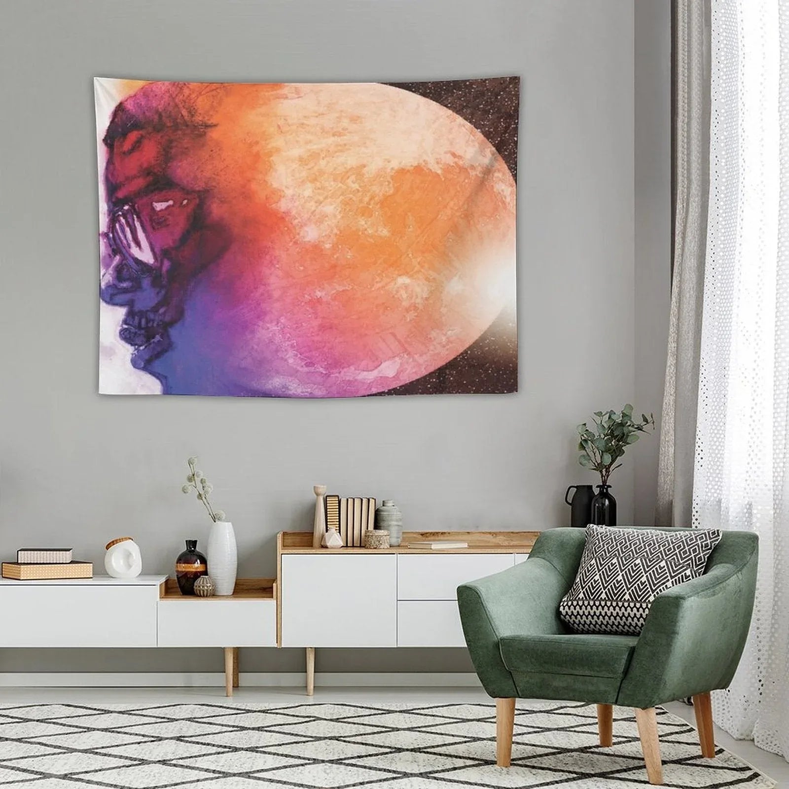MAN ON THE MOON ALBUM COVER Tapestry
