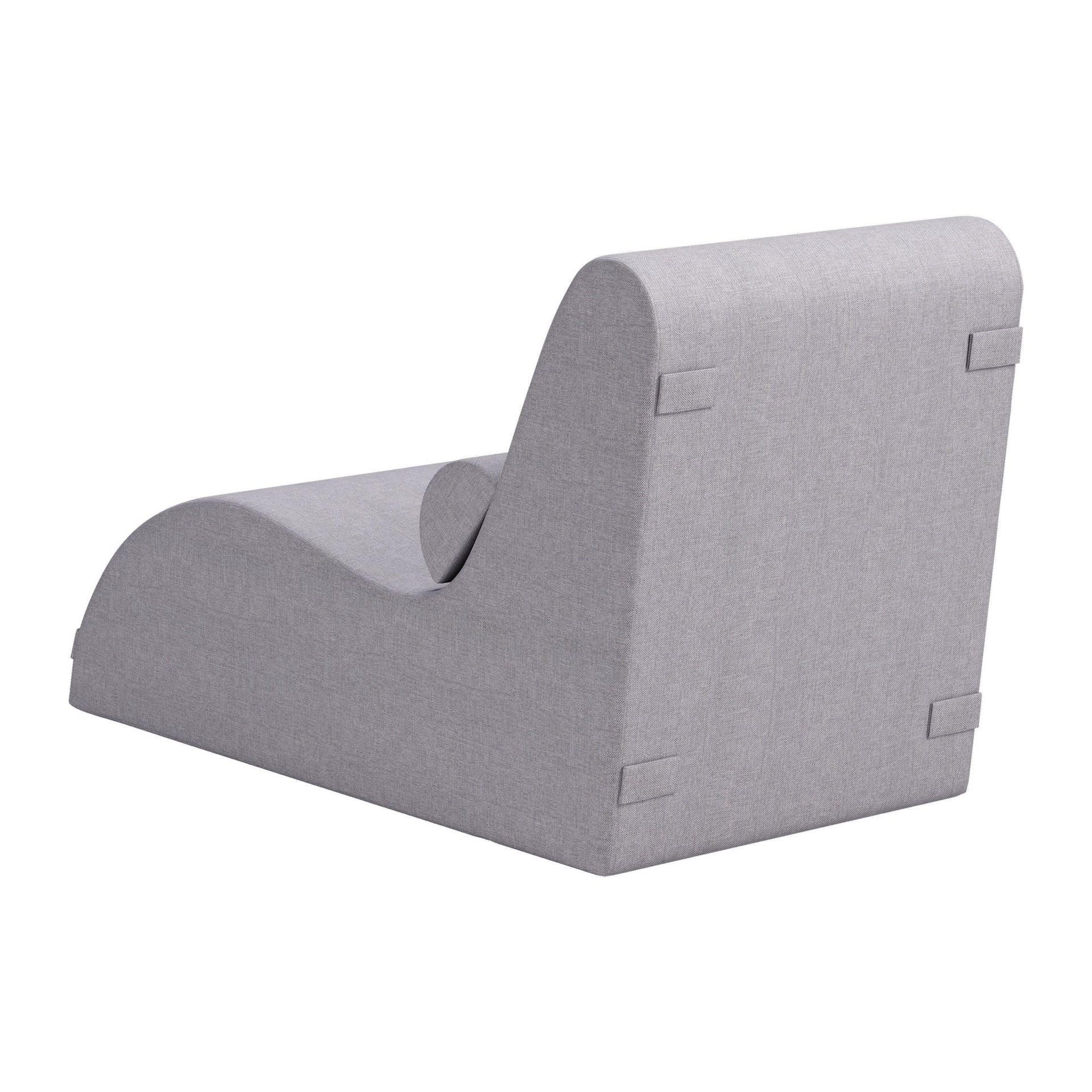 Luanda Chaise Lounge Gray
