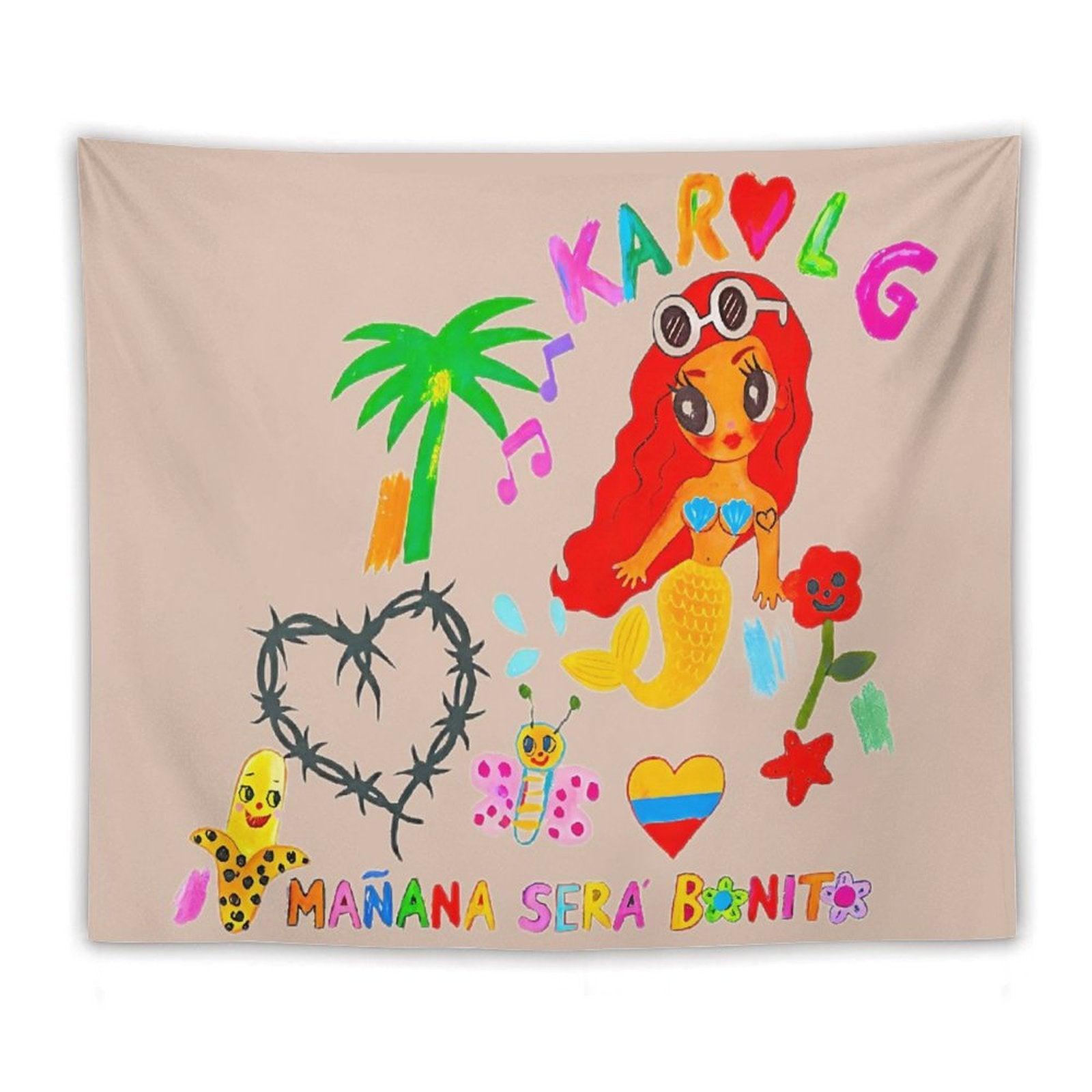 Manana Sera Bonito KAROL Merch G Tapestry