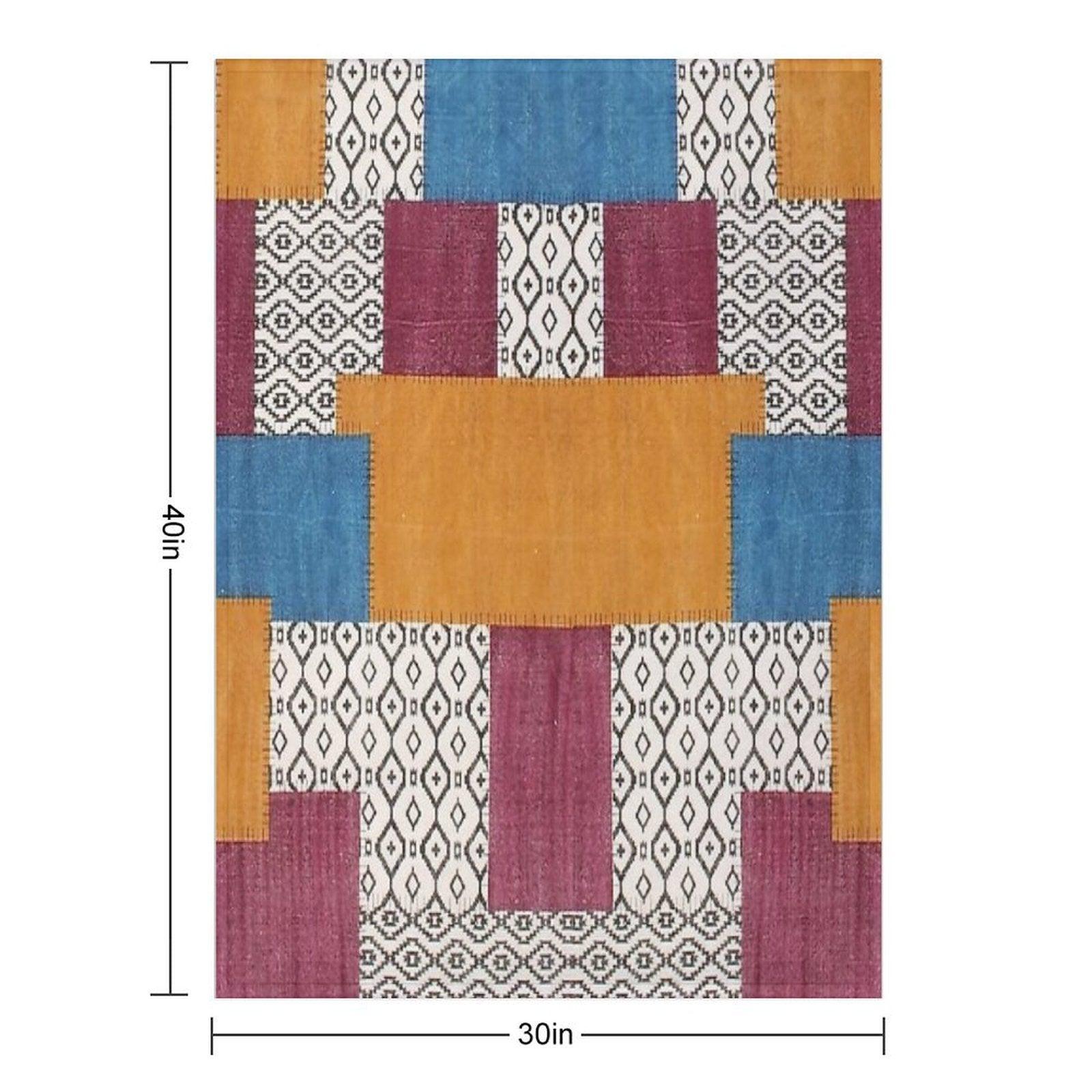 Heritage Abstract Design Throw Blanket