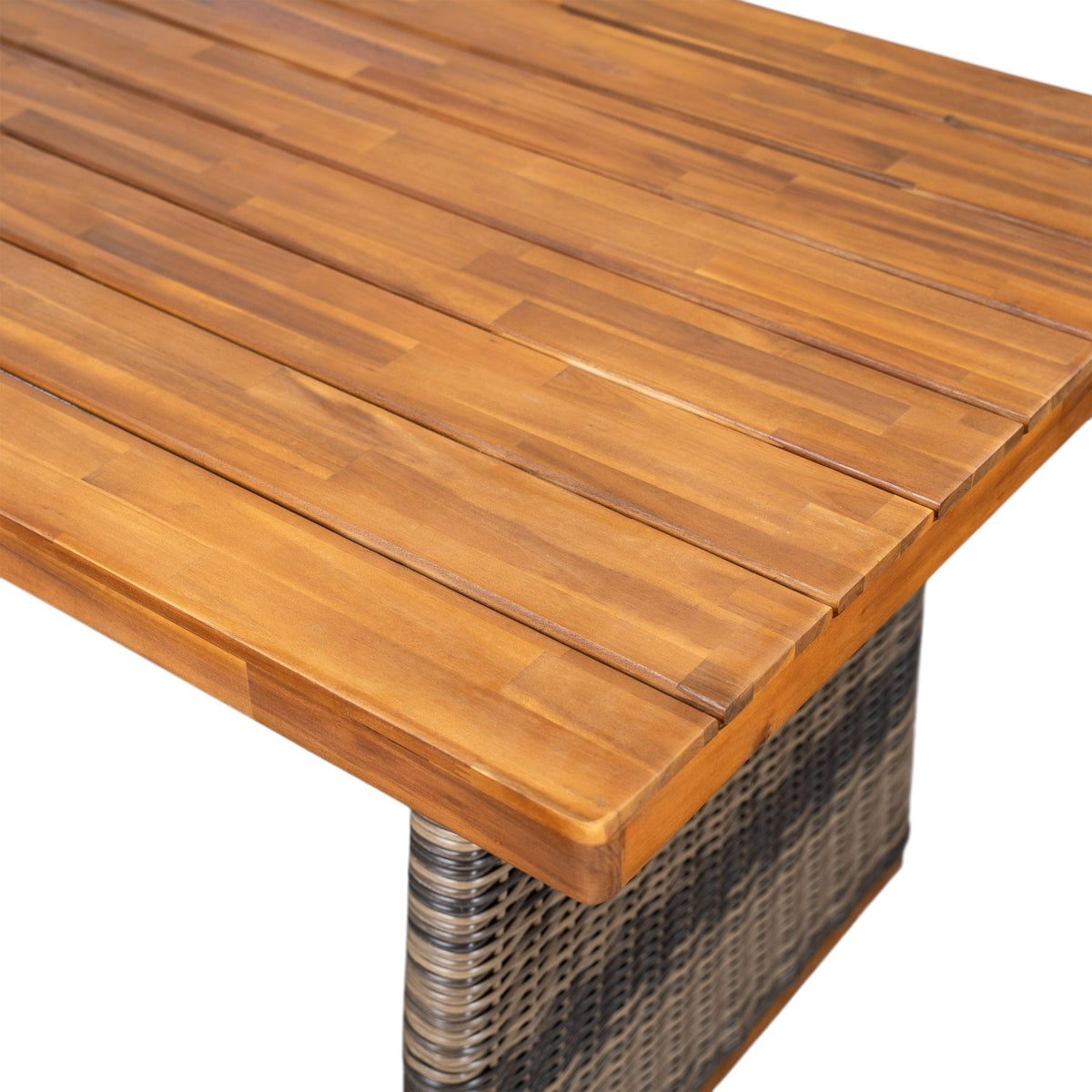 6 Pieces Outdoor Acacia Wood Dining Set