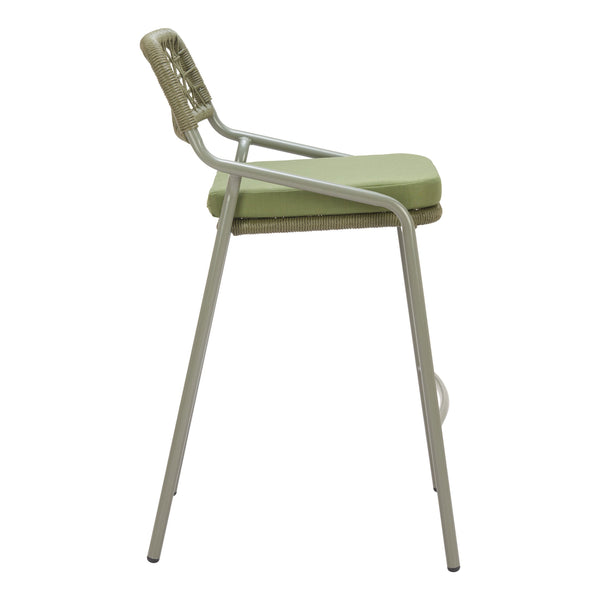 Zuo Modern Rio Barstool (Set of 2) Green