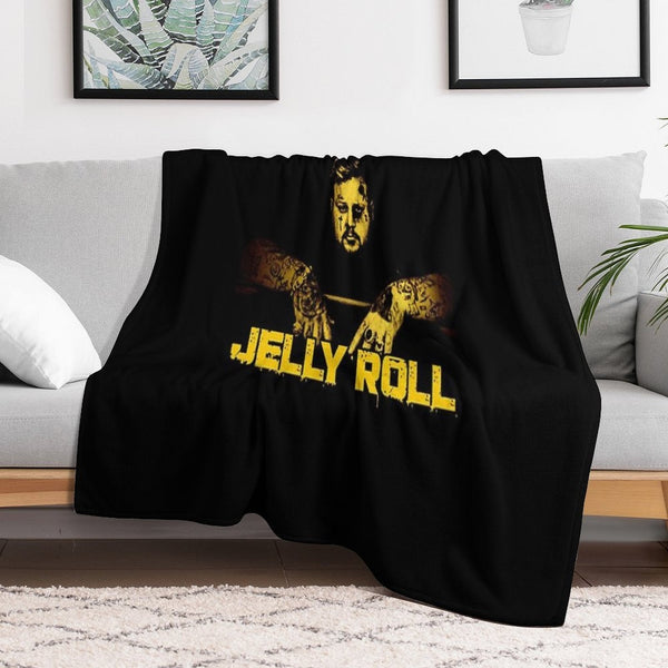 Jelly Roll Eco-conscious Throw Blanket