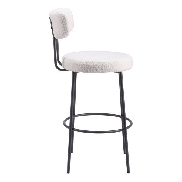 Blanca Barstool (Set of 2) Ivory