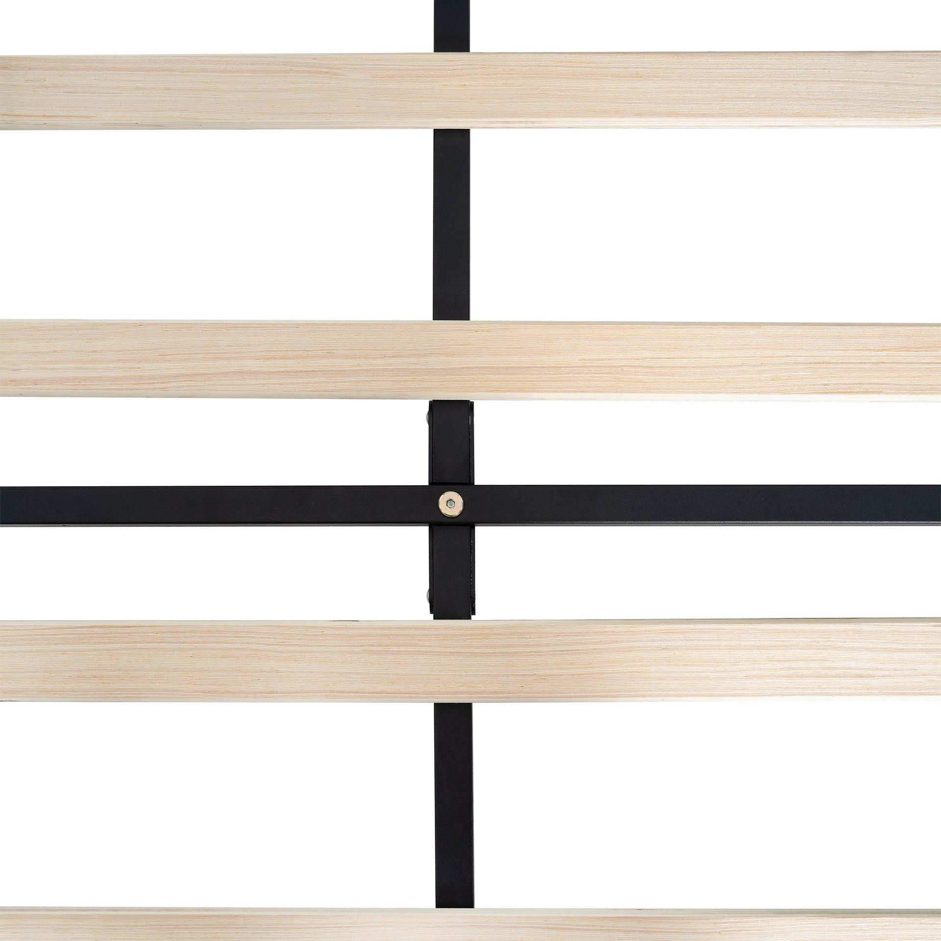 Twin Size Upholstered Platform Bed Frame