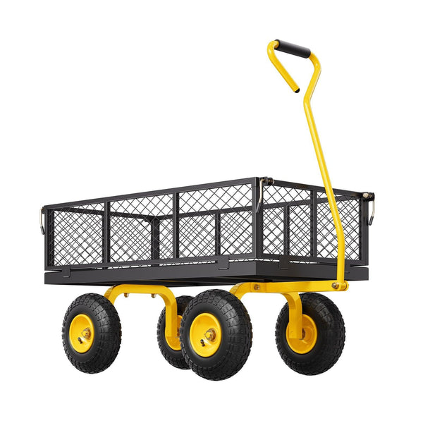 900 Lbs Heavy Duty Steel Garden Cart