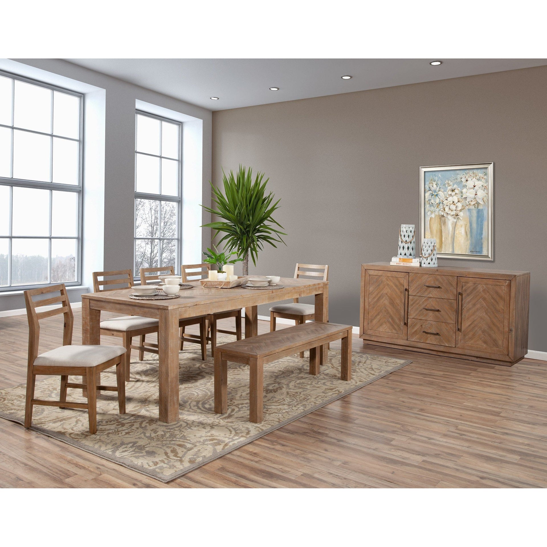 Aiden Sideboard, Natural Weathered