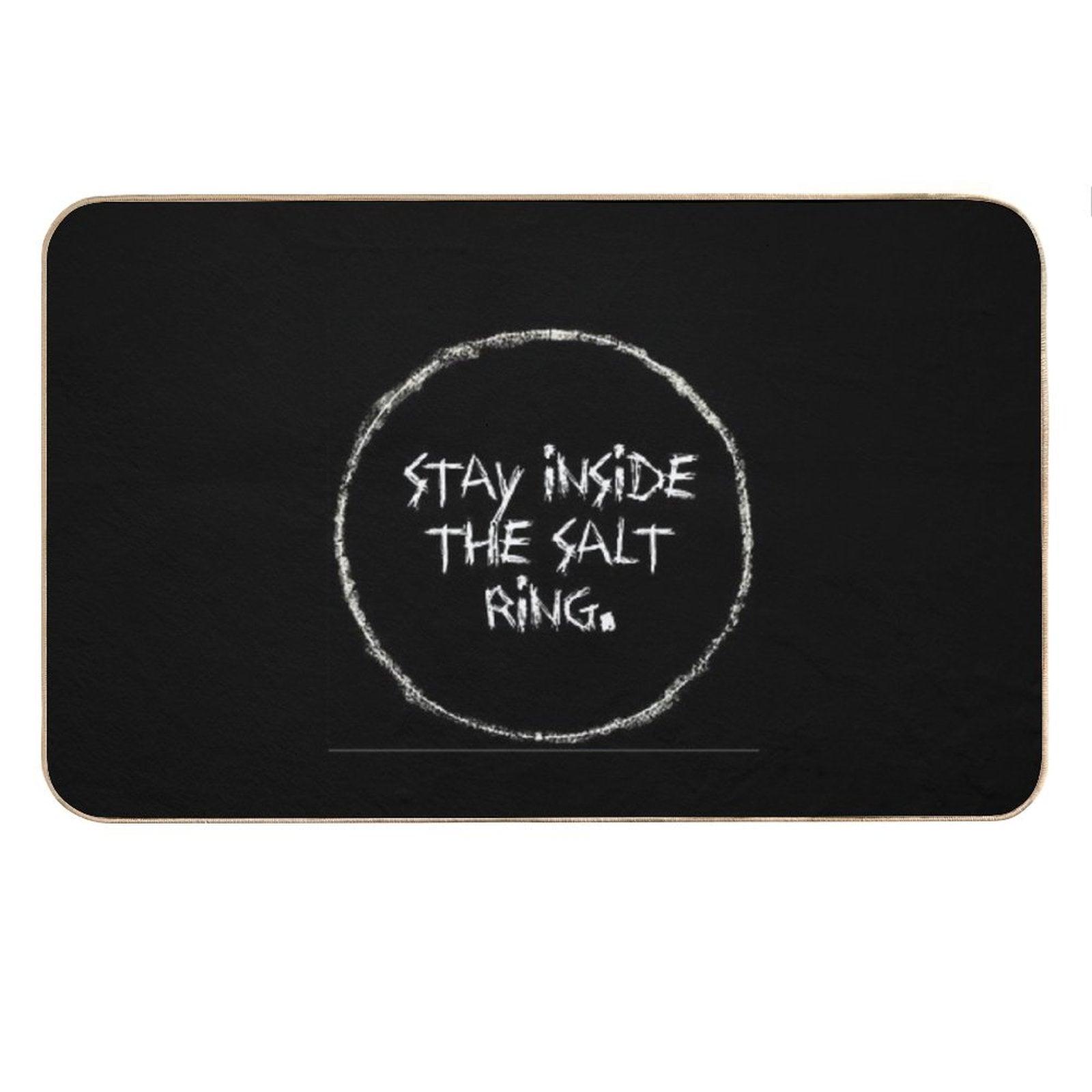 Stay Inside The Salt Ring  Supernatural™ Bath Mat
