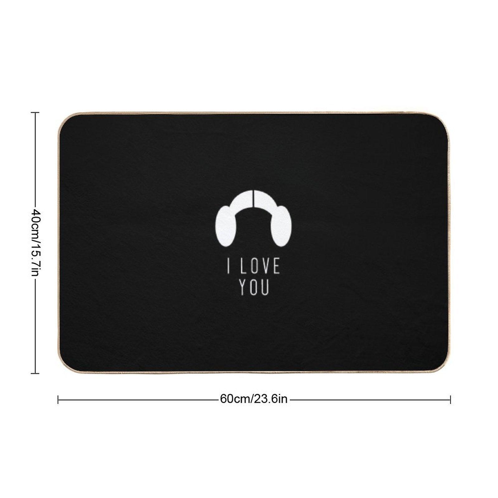 Solo And Leia Love Set for Her - 2 of 2 Bath Mat