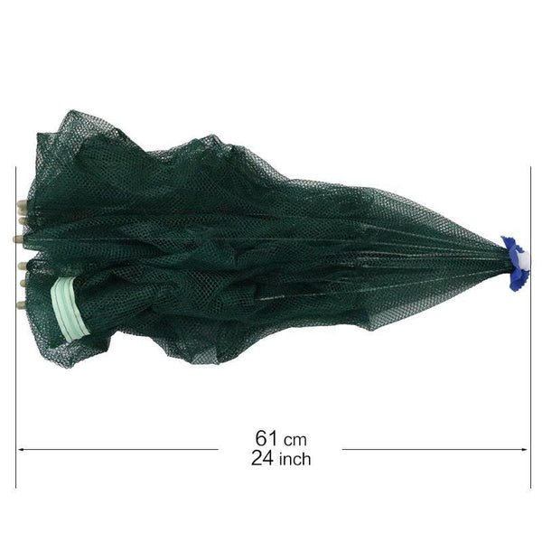 10 Holes Crayfish Net Cast Folding Fishing  Nets Automatic