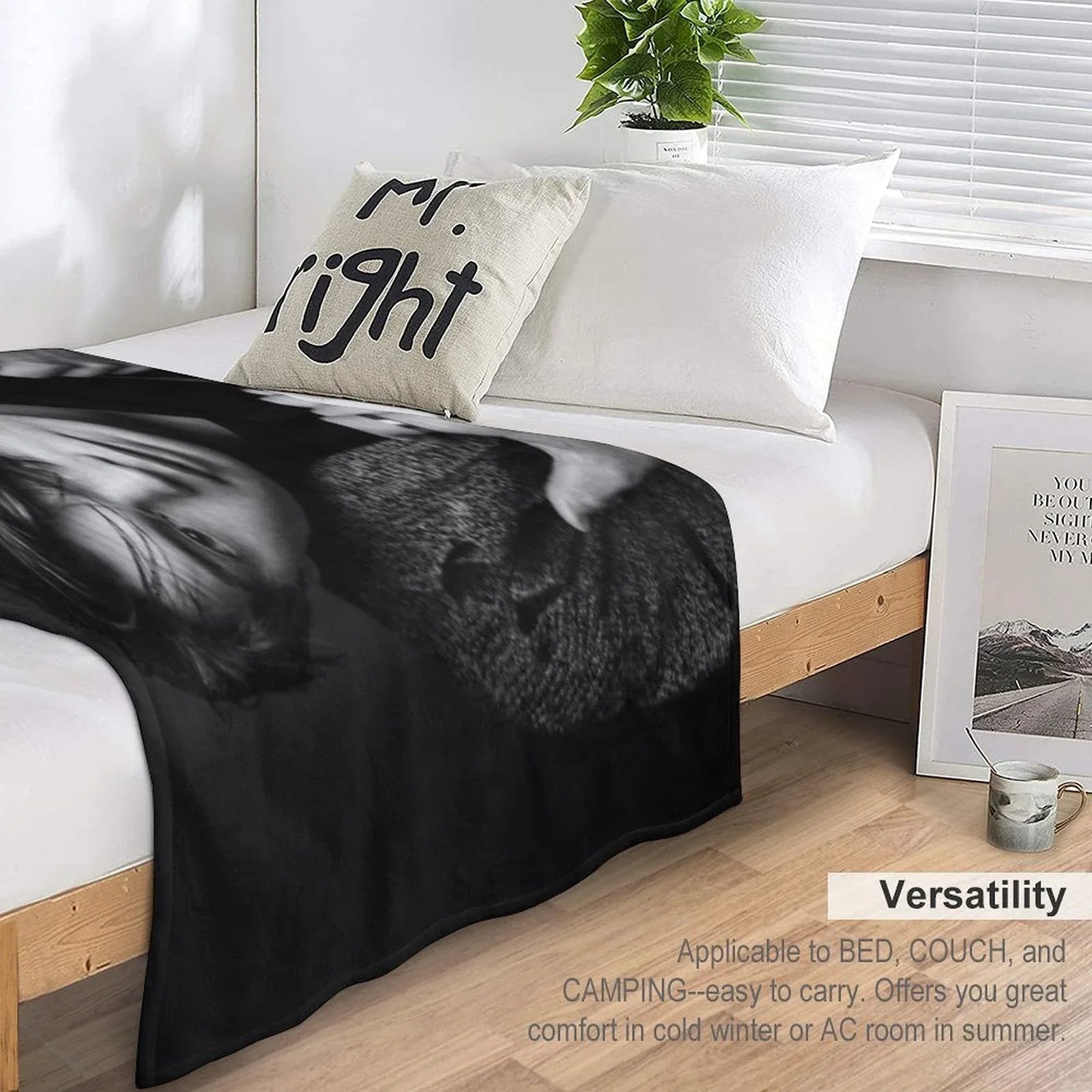 Kit Connor Throw Blanket