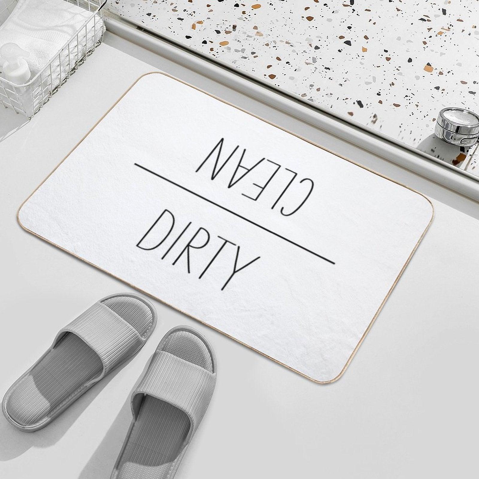 Dirty to Clean Bath Mat Bath Mat