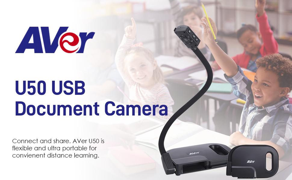 AVer Document Camera, USB Webcam for Remote Video Conferencing