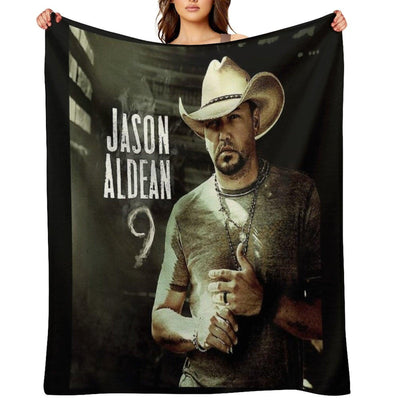 Album 9 Jason Aldean Throw Blanket