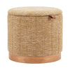 Fije Storage Ottoman Oat Yellow