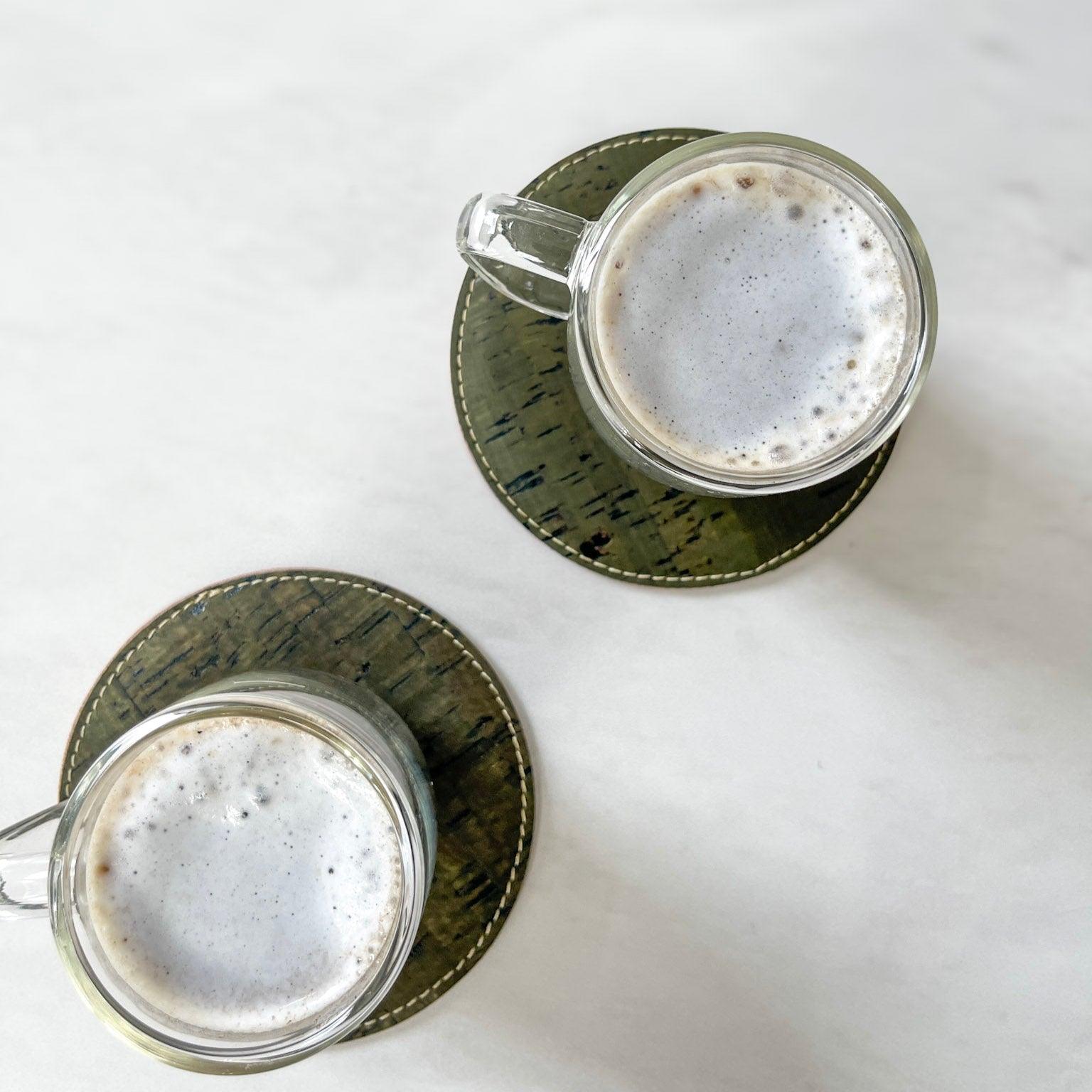 SET OF 4 CORK COASTERS