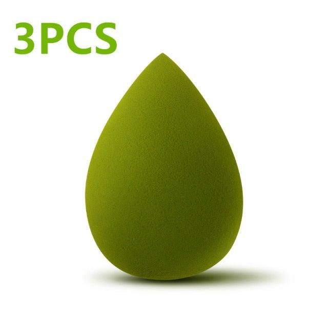 3/4 Piece Set Of Makeup Sponge Healthy Latex Soft Sponge Wet And Dry Set Beauty Makeup Tool Colorful Makeup Sponges Set For Womens