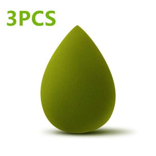 3/4 Piece Set Of Makeup Sponge Healthy Latex Soft Sponge Wet And Dry Set Beauty Makeup Tool Colorful Makeup Sponges Set For Womens