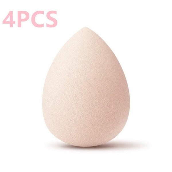 3/4 Piece Set Of Makeup Sponge Healthy Latex Soft Sponge Wet And Dry Set Beauty Makeup Tool Colorful Makeup Sponges Set For Womens
