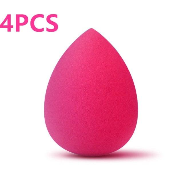 3/4 Piece Set Of Makeup Sponge Healthy Latex Soft Sponge Wet And Dry Set Beauty Makeup Tool Colorful Makeup Sponges Set For Womens