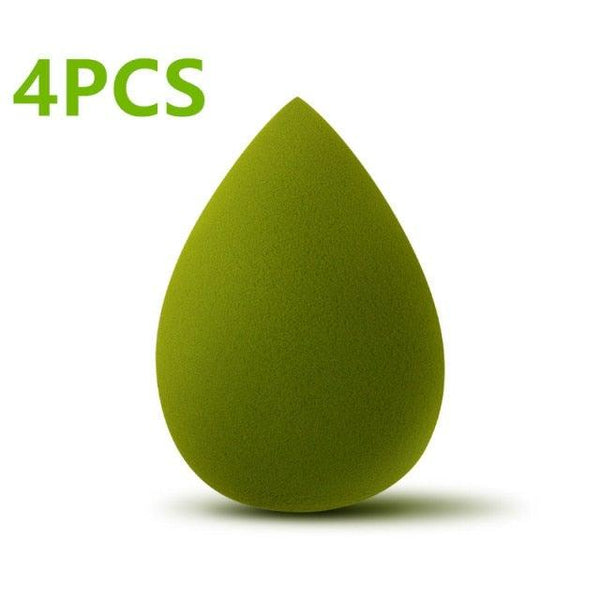 3/4 Piece Set Of Makeup Sponge Healthy Latex Soft Sponge Wet And Dry Set Beauty Makeup Tool Colorful Makeup Sponges Set For Womens