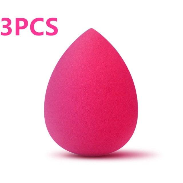 3/4 Piece Set Of Makeup Sponge Healthy Latex Soft Sponge Wet And Dry Set Beauty Makeup Tool Colorful Makeup Sponges Set For Womens