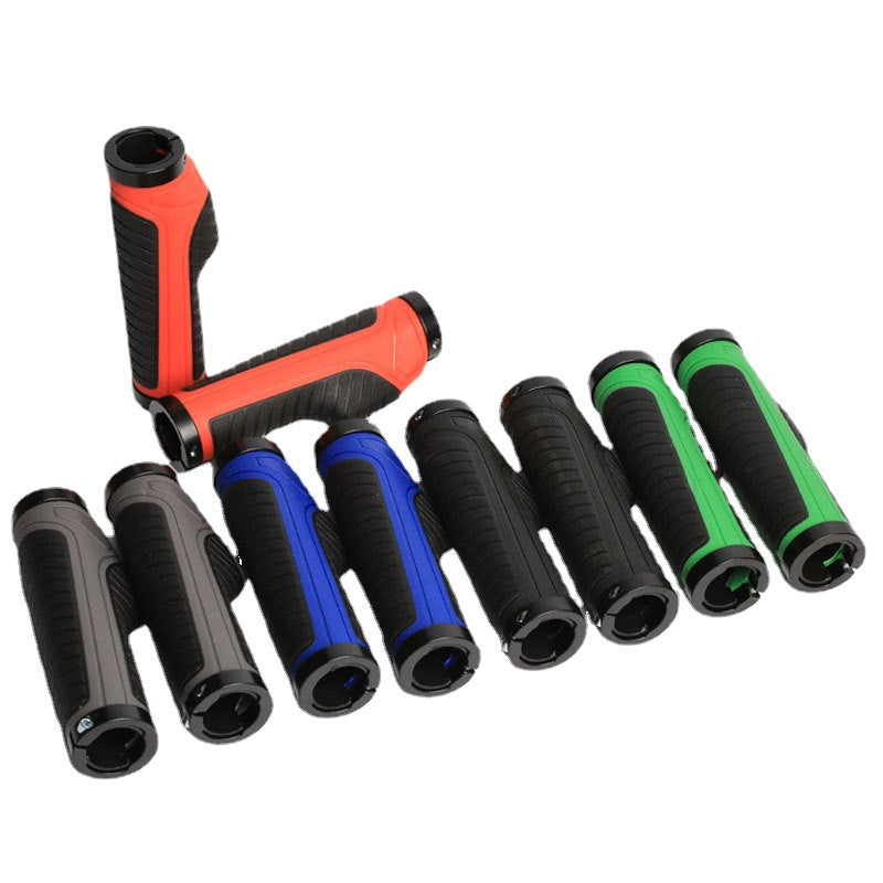 New Two-Sided Locking Grips Ergonomic Grips Meat Ball Grips Bilateral Locking Riding Equipment