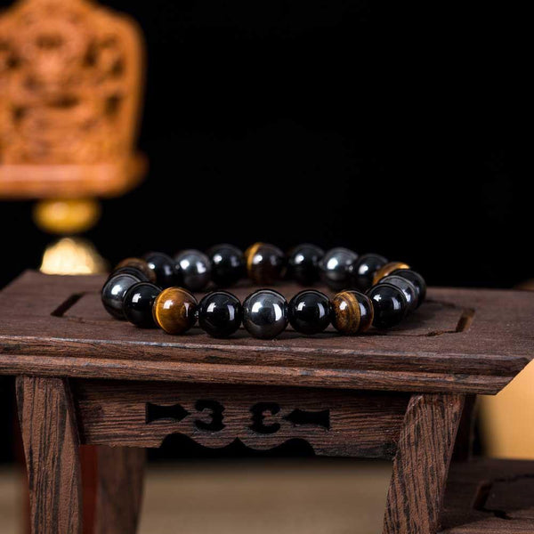 Legendary Tiger Eye Bracelet Powerful Confidence Natural Stone Bracelet Chakra