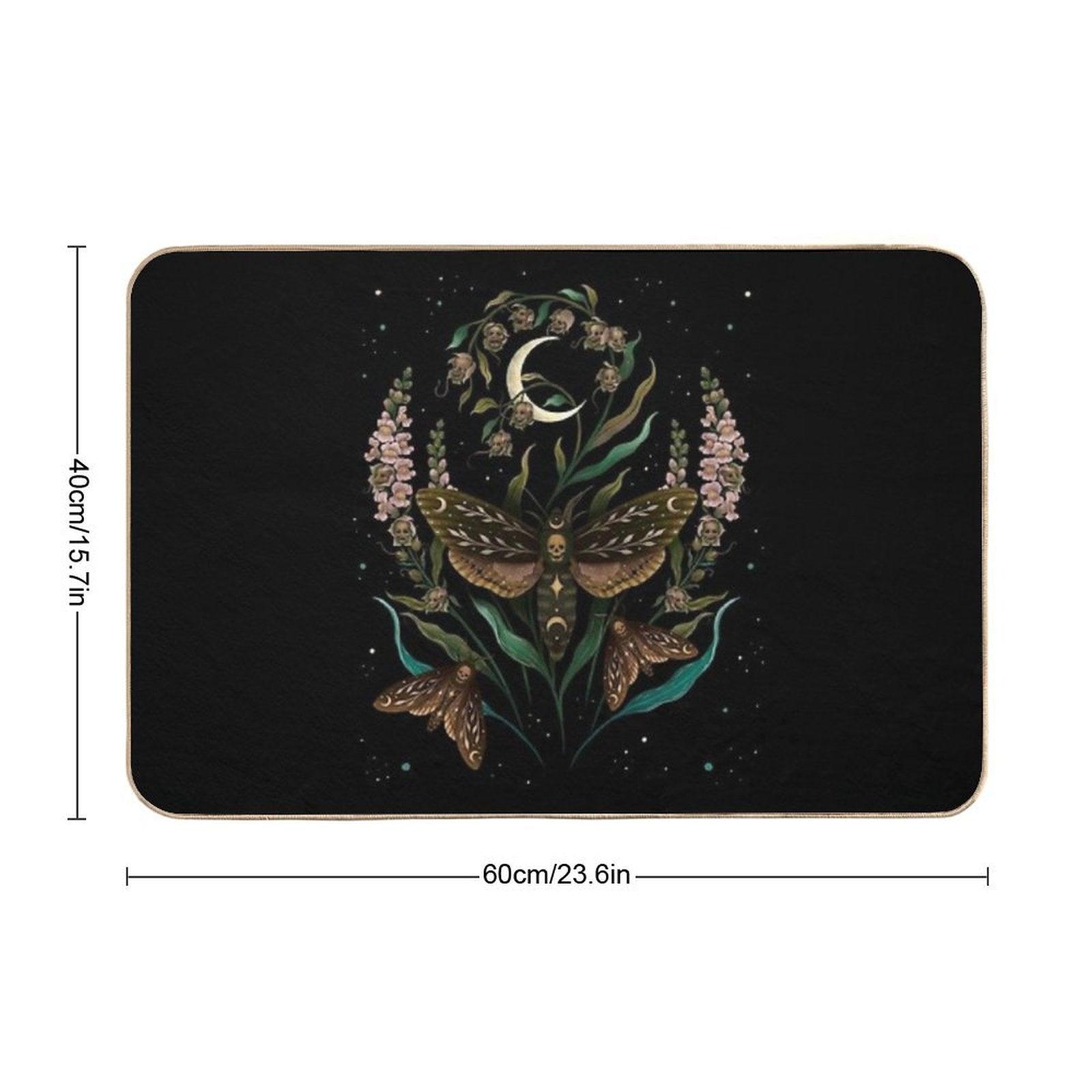 Death's Head Bath Mat