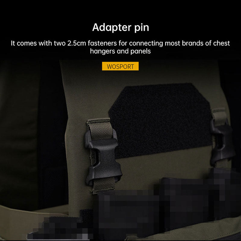 QASM Chest Buckle Waist Seal Storage Bag Little Dinosaur AC-1 Lightweight Tank Set