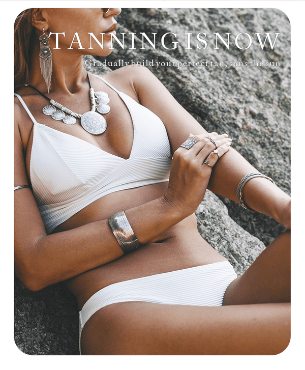 Enjoy Skin Oraganic Self Tanning Essence Drops Pure Natural Bronzer Moisturizes Skin Tanning Essence