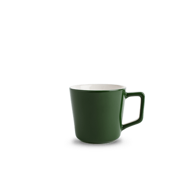 12oz Angle Drip Mug - Forest Green