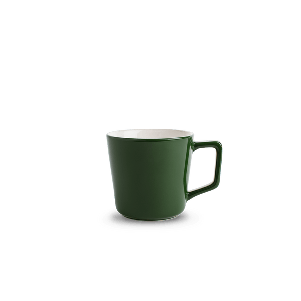 12oz Angle Drip Mug - Forest Green