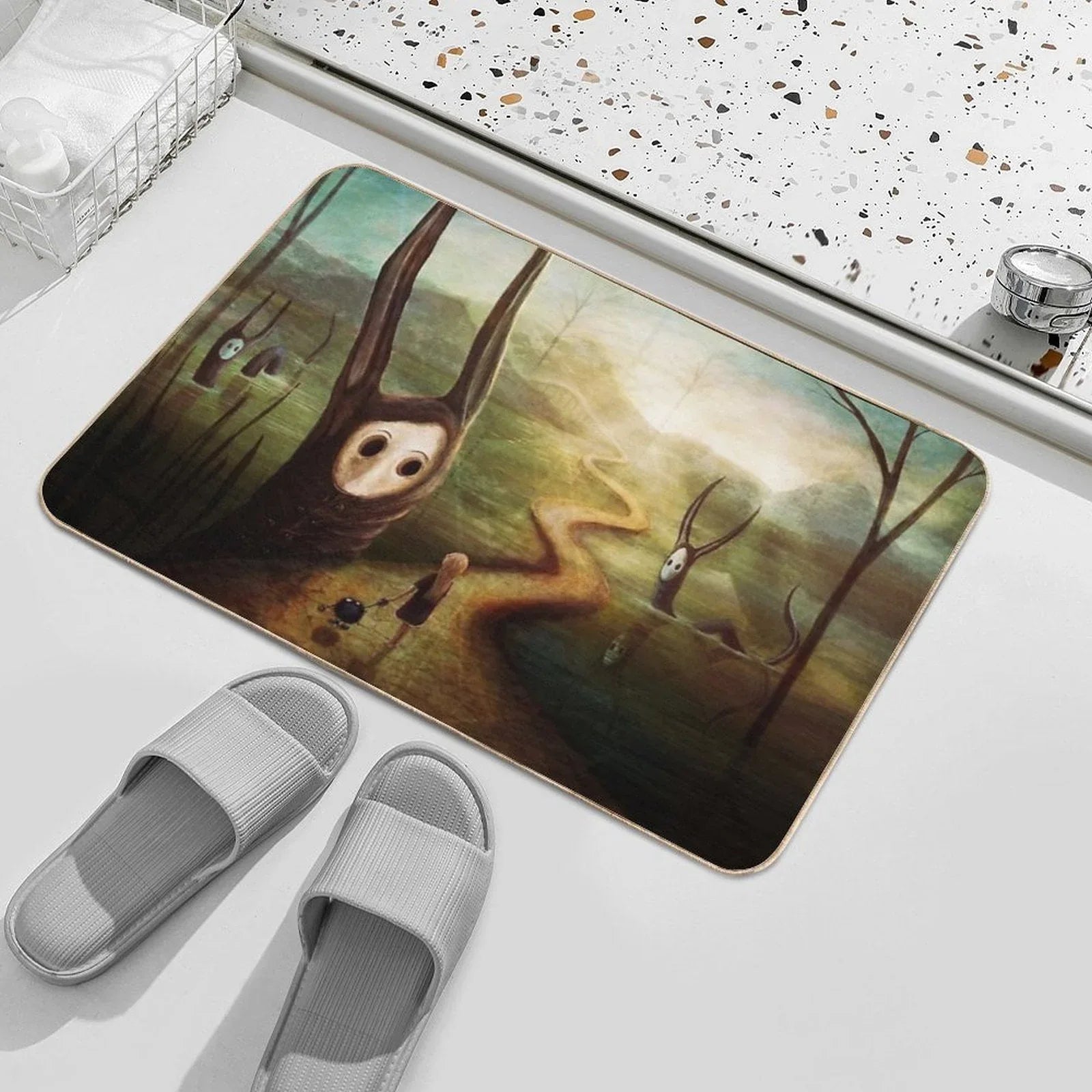 May We Pass by  Long-Lasting Bath Mat