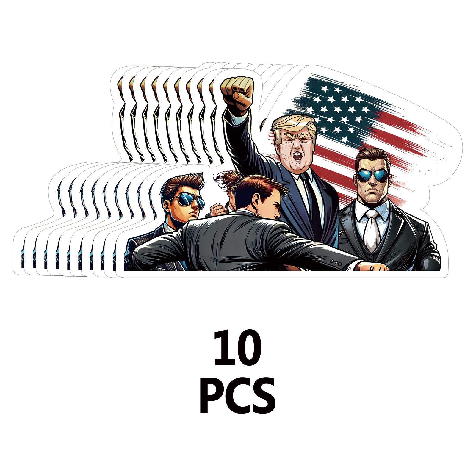 Temporary Face Stickers, Creative Stickers Fun Spoof Stickers Cup Notebook Decoration Glue