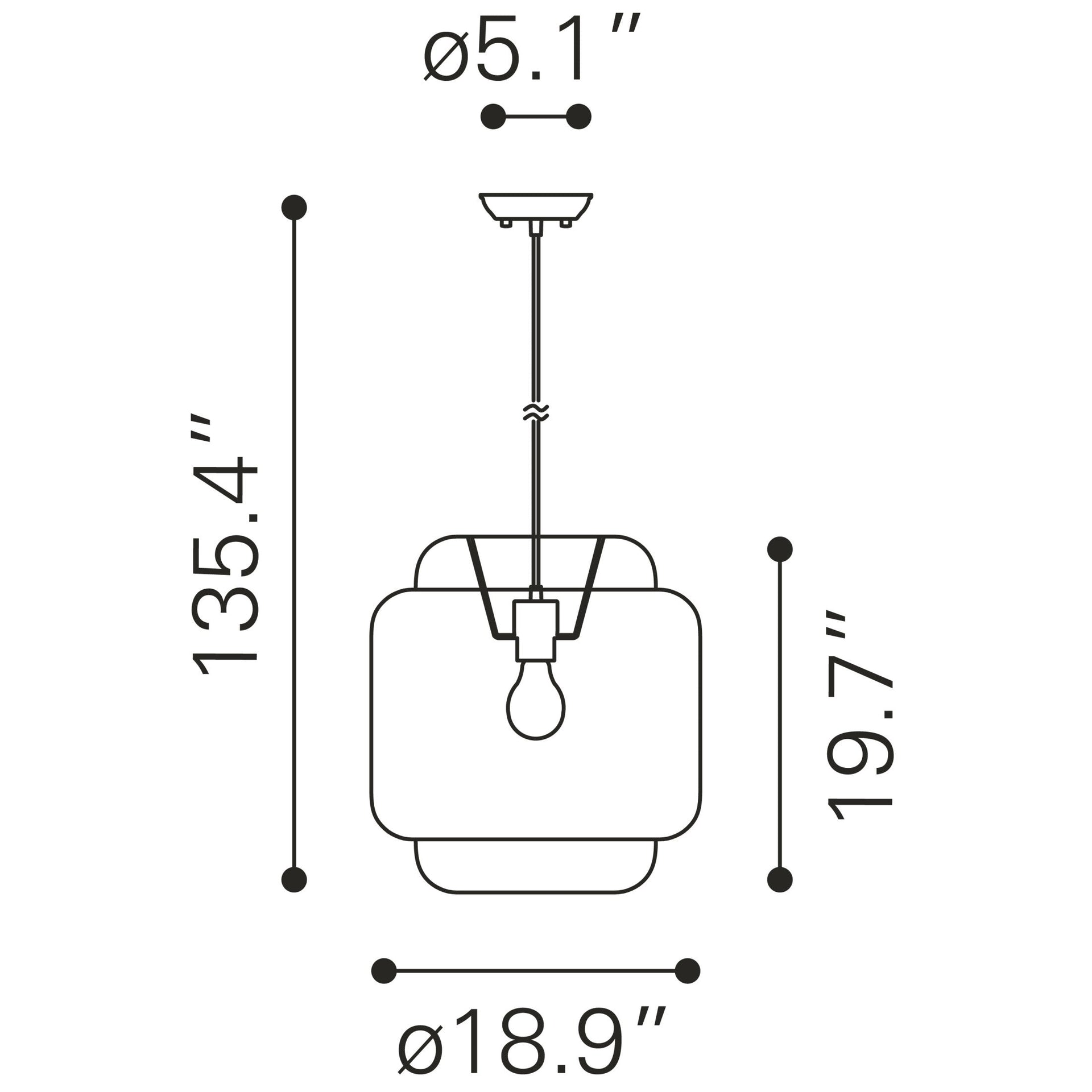Finch Ceiling Lamp Natural