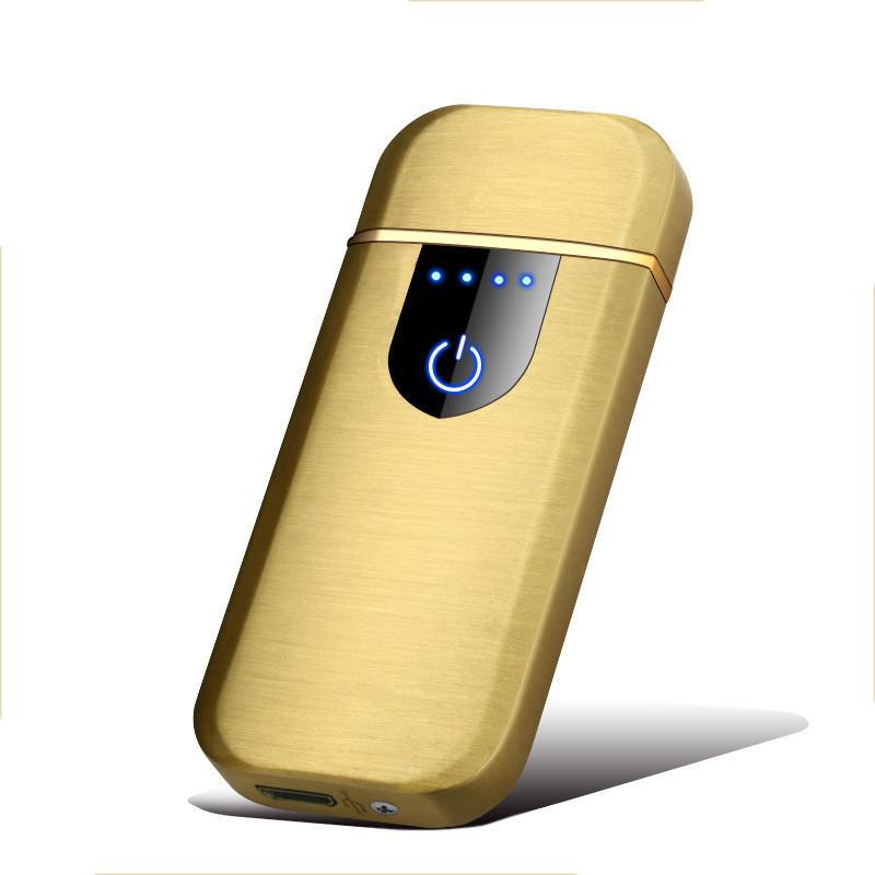 Modern Touch Electric lighter Plasma Lighters Dual arc Lighter USB lighters Flameless Rechargeable Lighter Windproof Lighter Electric lighters for  Men Gift Gadgets Accessories