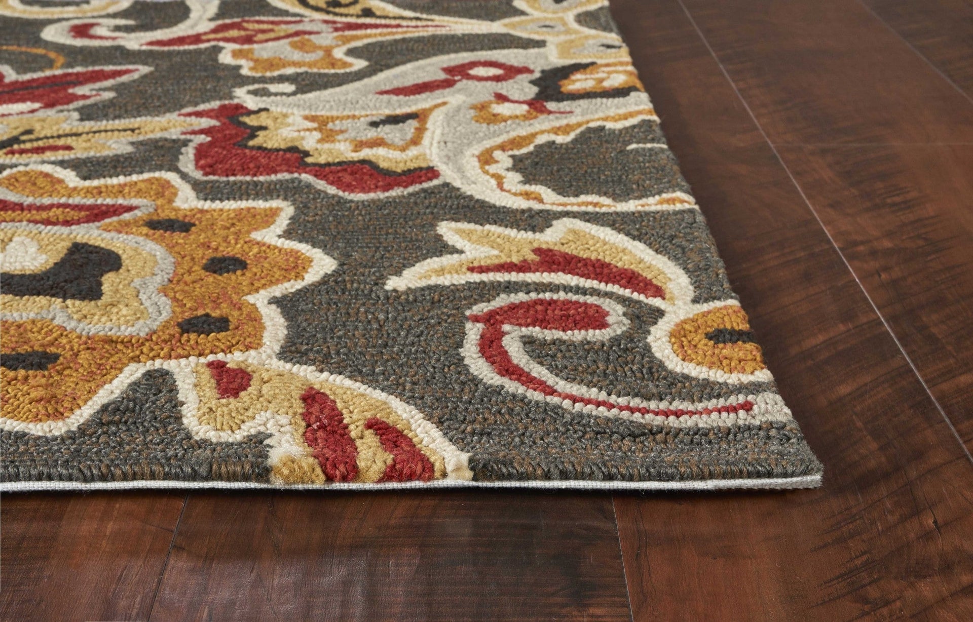 2' X 3' Taupe Hand Tufted Area Rug