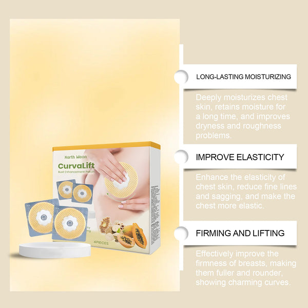 Women's Chest Patch, Women's Chest Patch Nourishing Care Chest Lightweight Breathable Invisible Patch