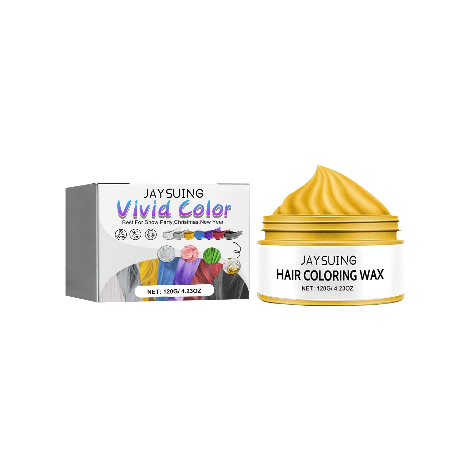Hair Cream, Covering White Hair, Easy Coloring, Non-Dampening, Tide Color Beauty Hair Cream