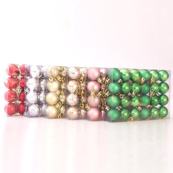 Christmas Ball Plastic Electroplating Christmas Ball Christmas Tree Creative Decoration Gift