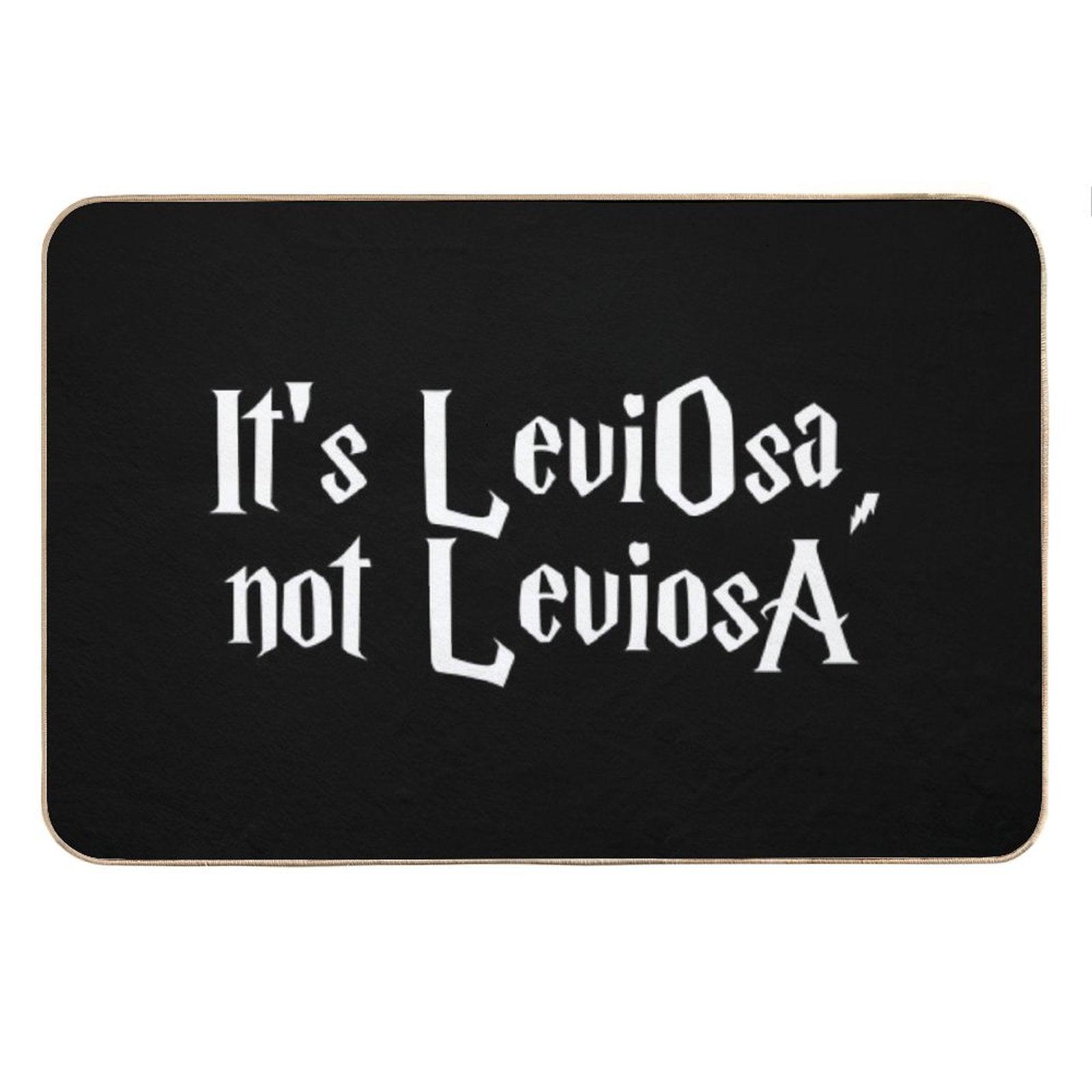 Is LeviOsa, Not LeviosA Bath Mat