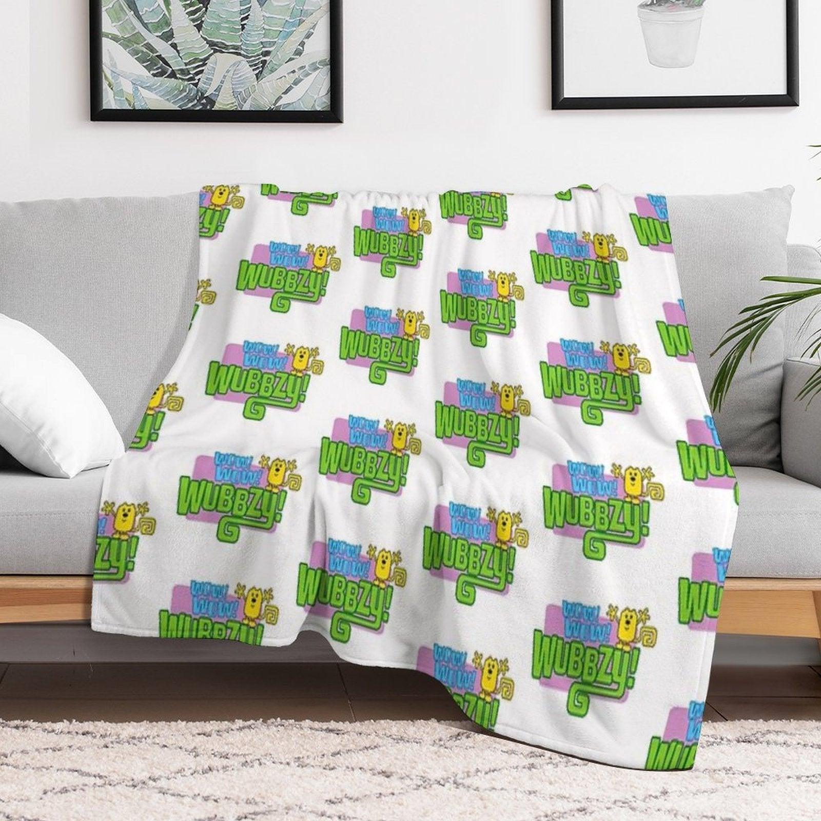 Wow Wow Wubbzy Throw Blanket